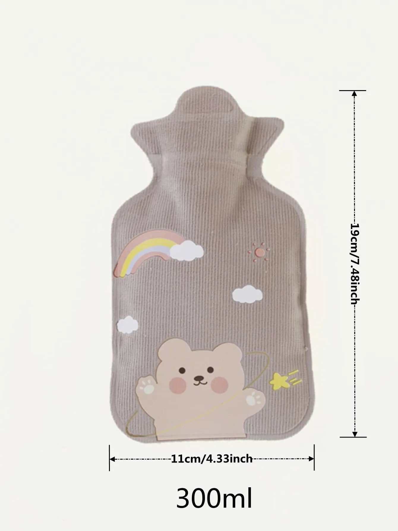 1pc Cartoon Graphic Random Hot Water Bag