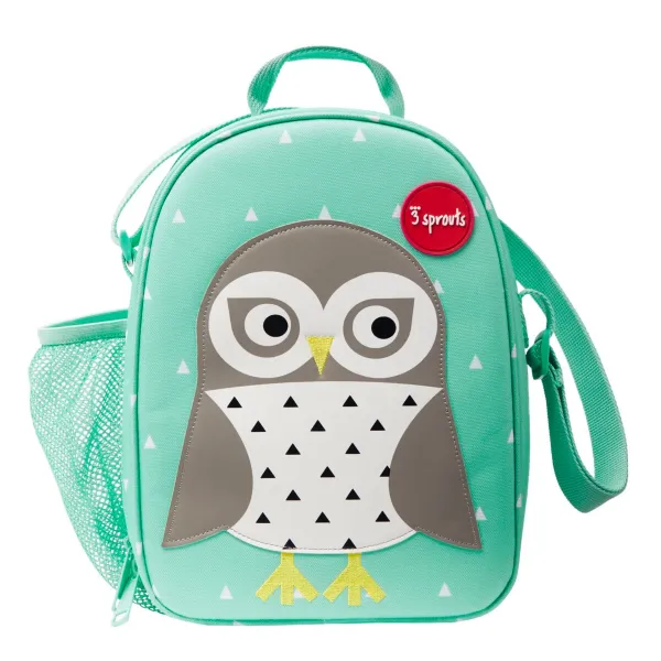 3 Sprouts Lunch Bag - Owl