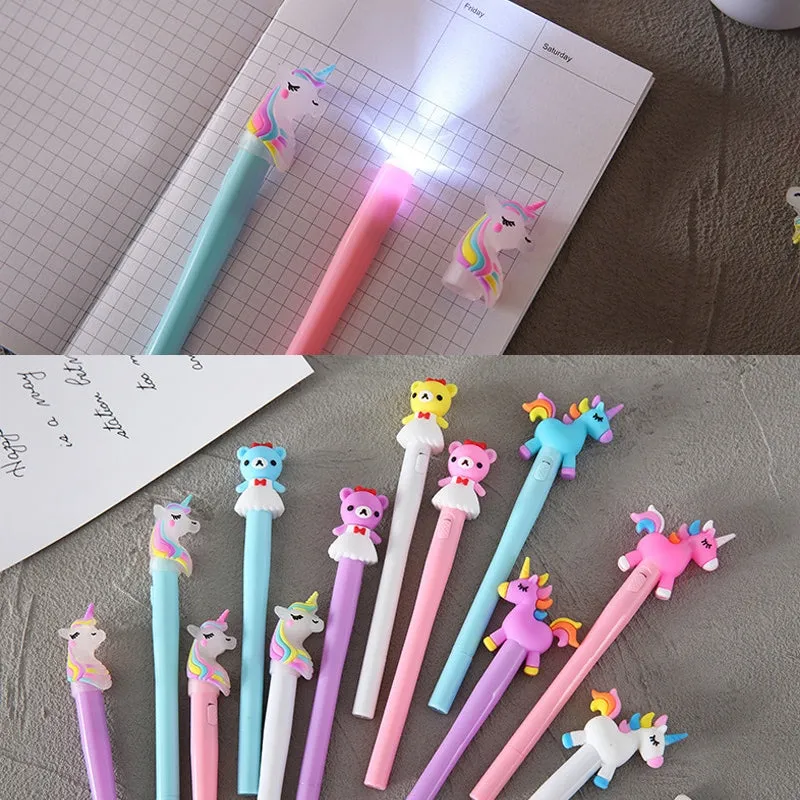 4 Pcs Kid's Stationery School Supplies Writing Tool Gel Pen 467362