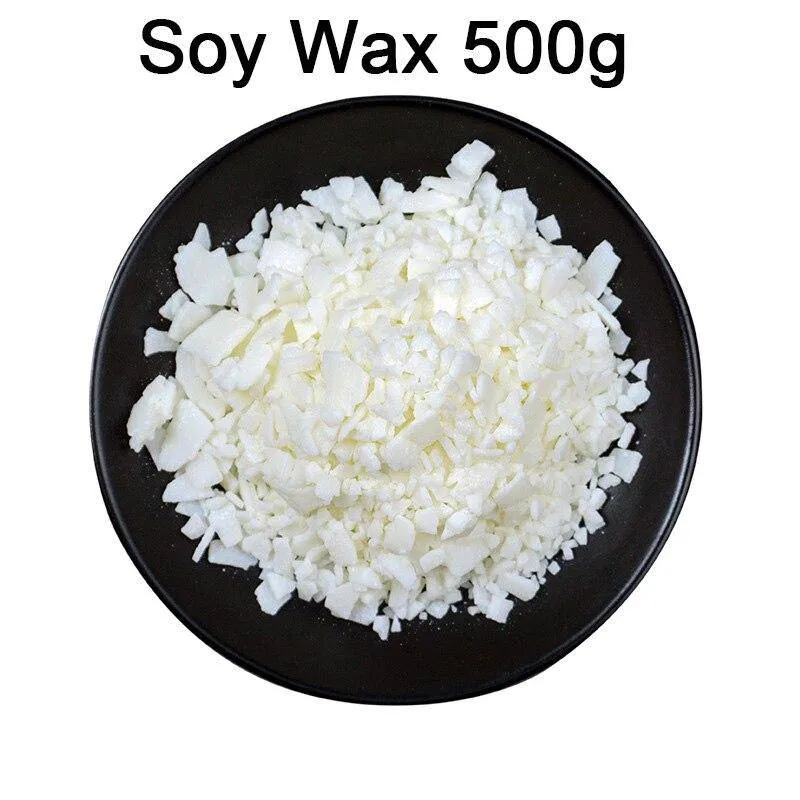 500g/1000g Bag Smokeless Natural Soy Wax For Candle Making