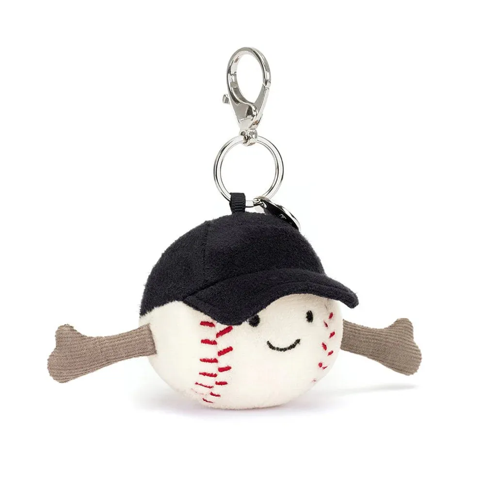 Amuseable Sports Bag Charm- Baseball