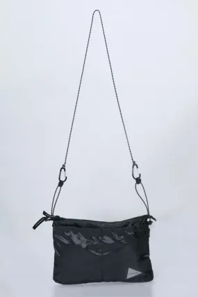 and Wander Sil Sacoche Bag - Charcoal