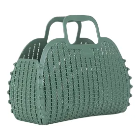 AY-KASA Foldable Mini Bag - Almond Green