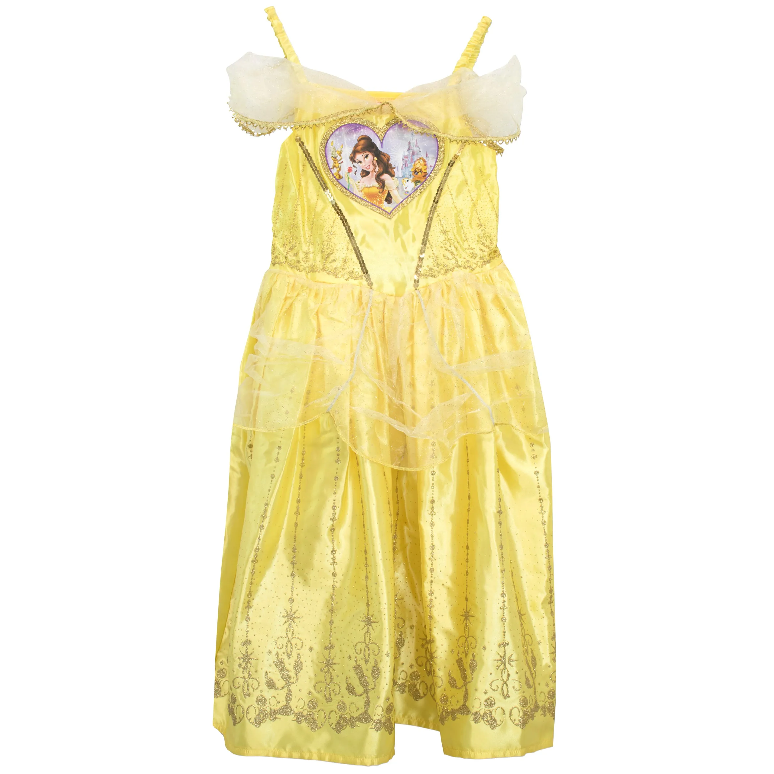 Beauty and The Beast Dress Up Costume & Bag - Belle