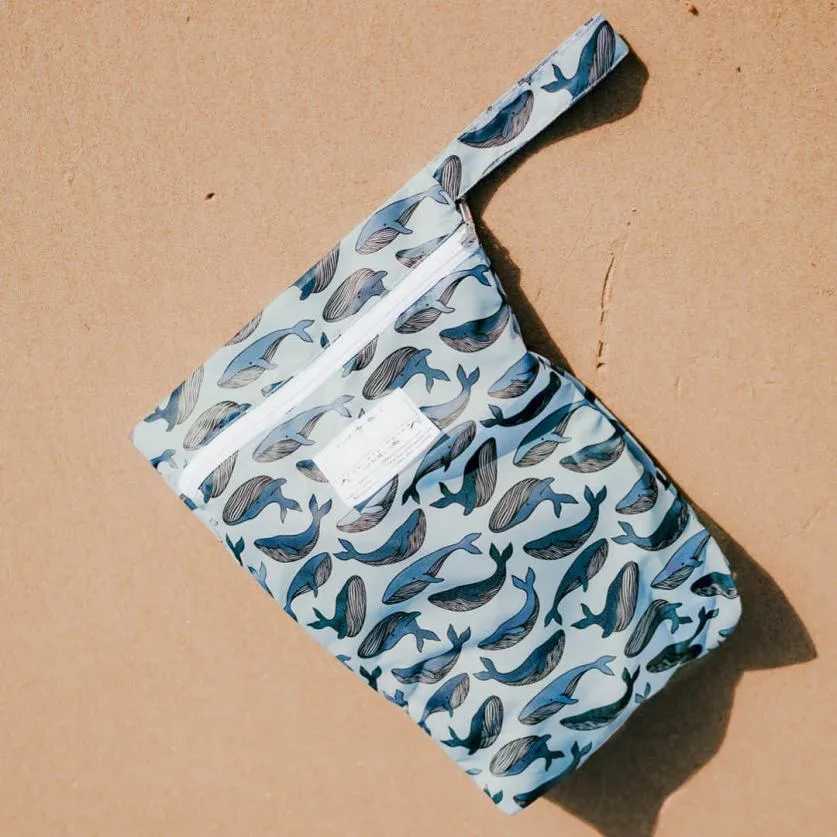 Bedhead Wet Bag - Whale Print