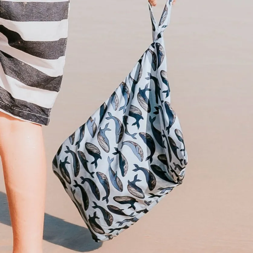 Bedhead Wet Bag - Whale Print