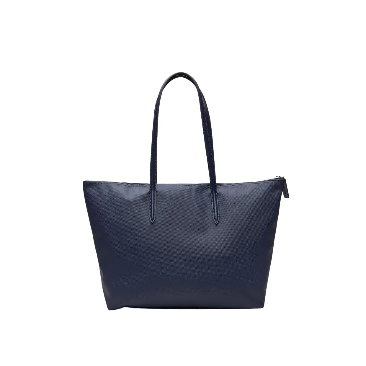 Borsa Lacoste Shopping Bag Zip Blu