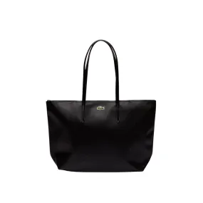 Borsa Lacoste Shopping Bag Zip Nero