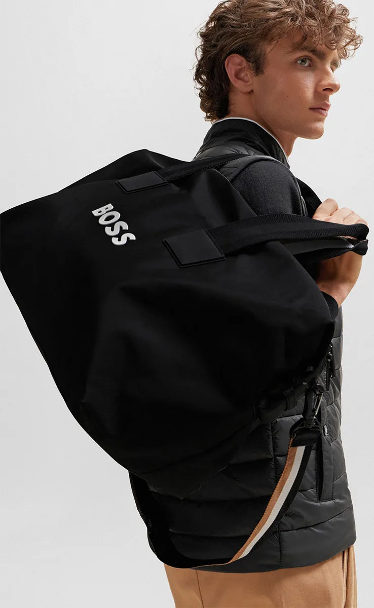 Boss Catch 3.0 Holdalll Bag In Black For Men