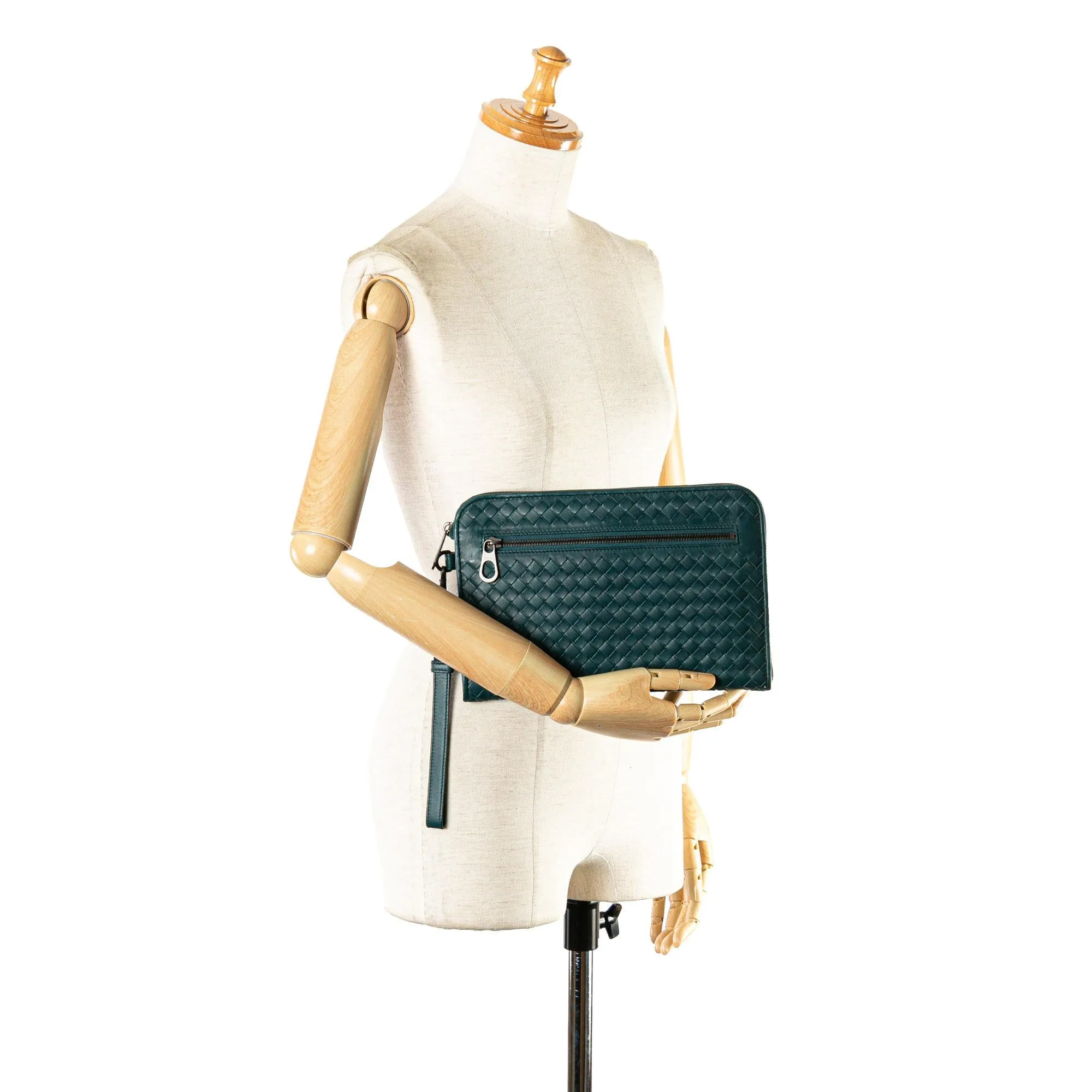 Bottega Veneta Intrecciato Clutch (SHG-zC0khA)