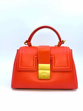 BOTTEGA VENETA Orange Leather Handbag