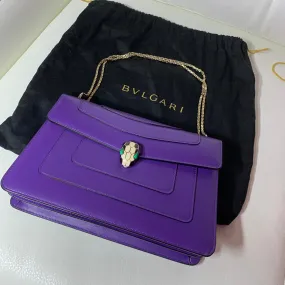 Bvlgari serpenti forever flap cover bag.