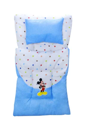 C1275 LITTLE ANGELS Baby Sleeping/Carrying Sky Blue Bag