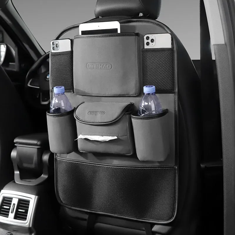 Car Seat Back Multi-Pocket Storage Bag