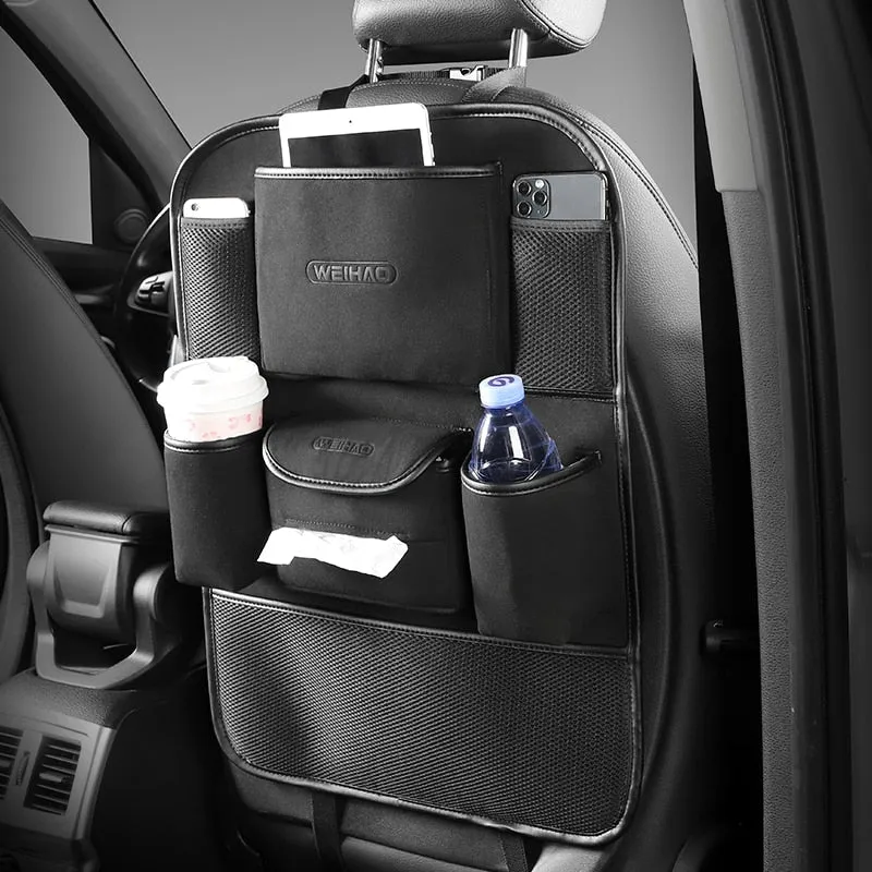 Car Seat Back Multi-Pocket Storage Bag