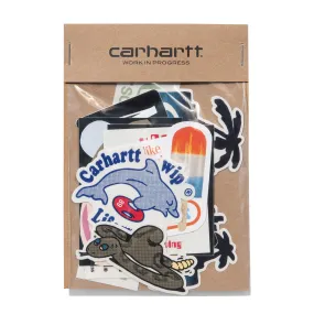 Carhartt WIP Sticker Bag (10 pack) Multicolour