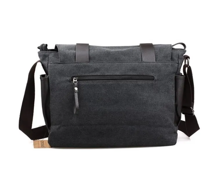 Carter Canvas Messenger Bag