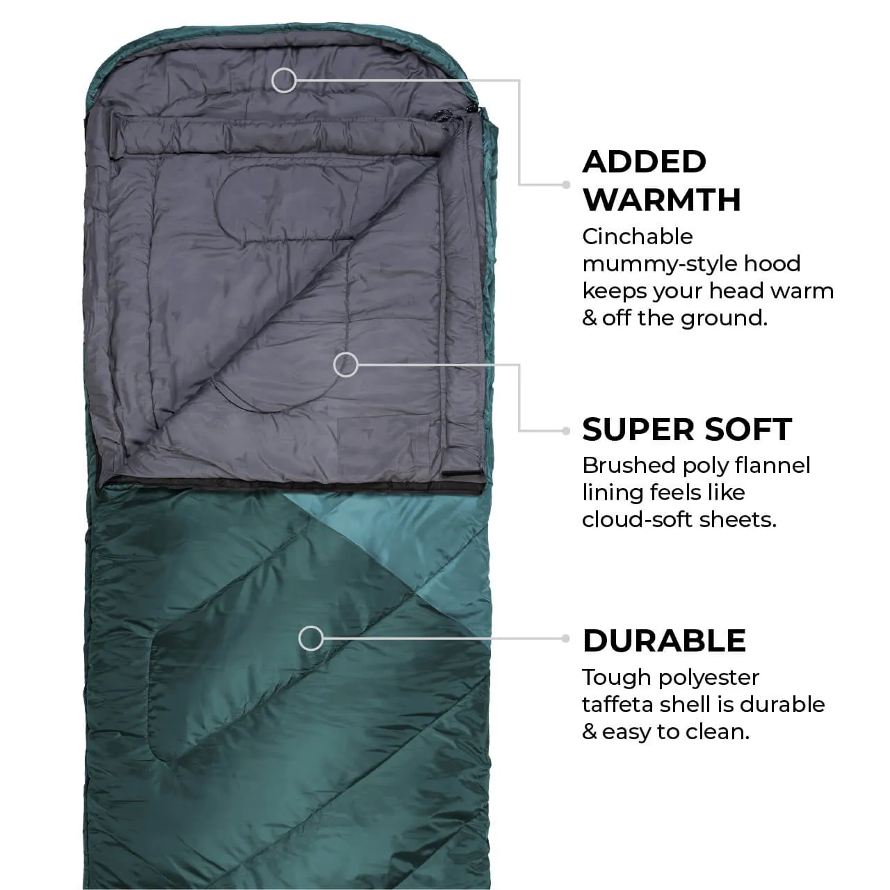 Celsius Grand XXL 20°F Sleeping Bag