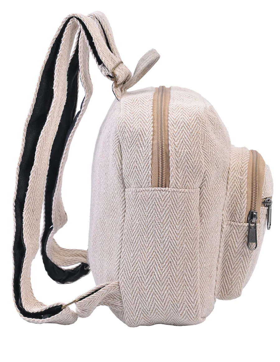 Cotton Mini Back Pack Bag