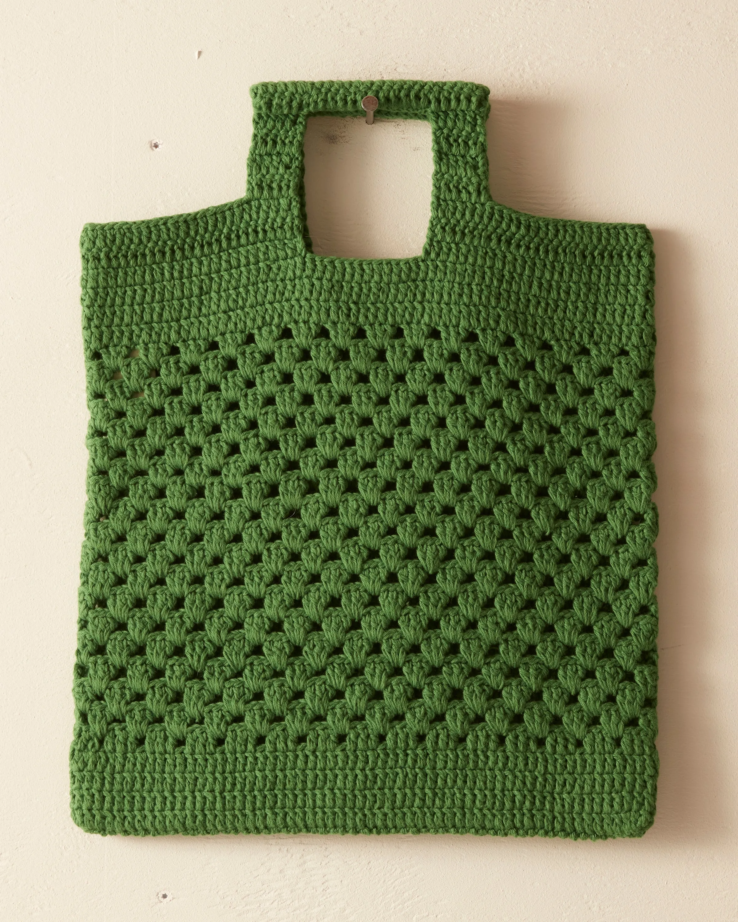 Crochet Tote - Green