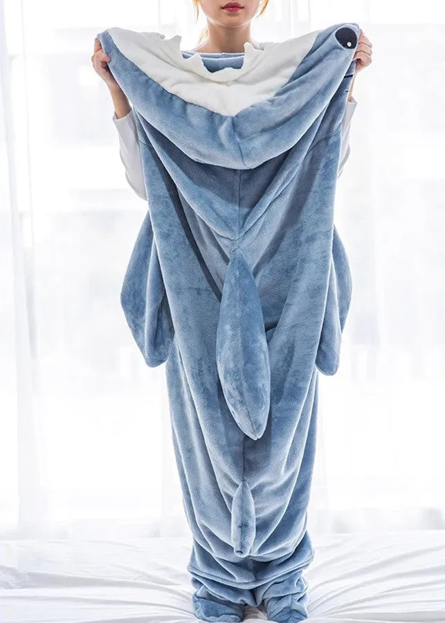 Cute Shark Shawl Blanket Sleeping Bag PN6213