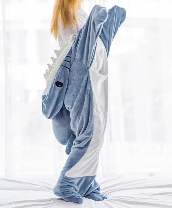 Cute Shark Shawl Blanket Sleeping Bag PN6213