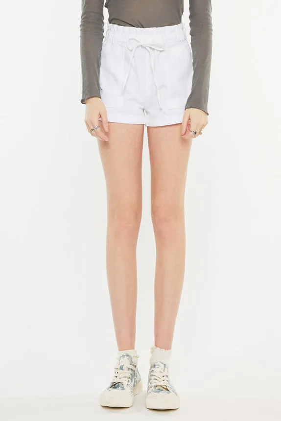 Deysi  Ultra High Paper Bag Shorts