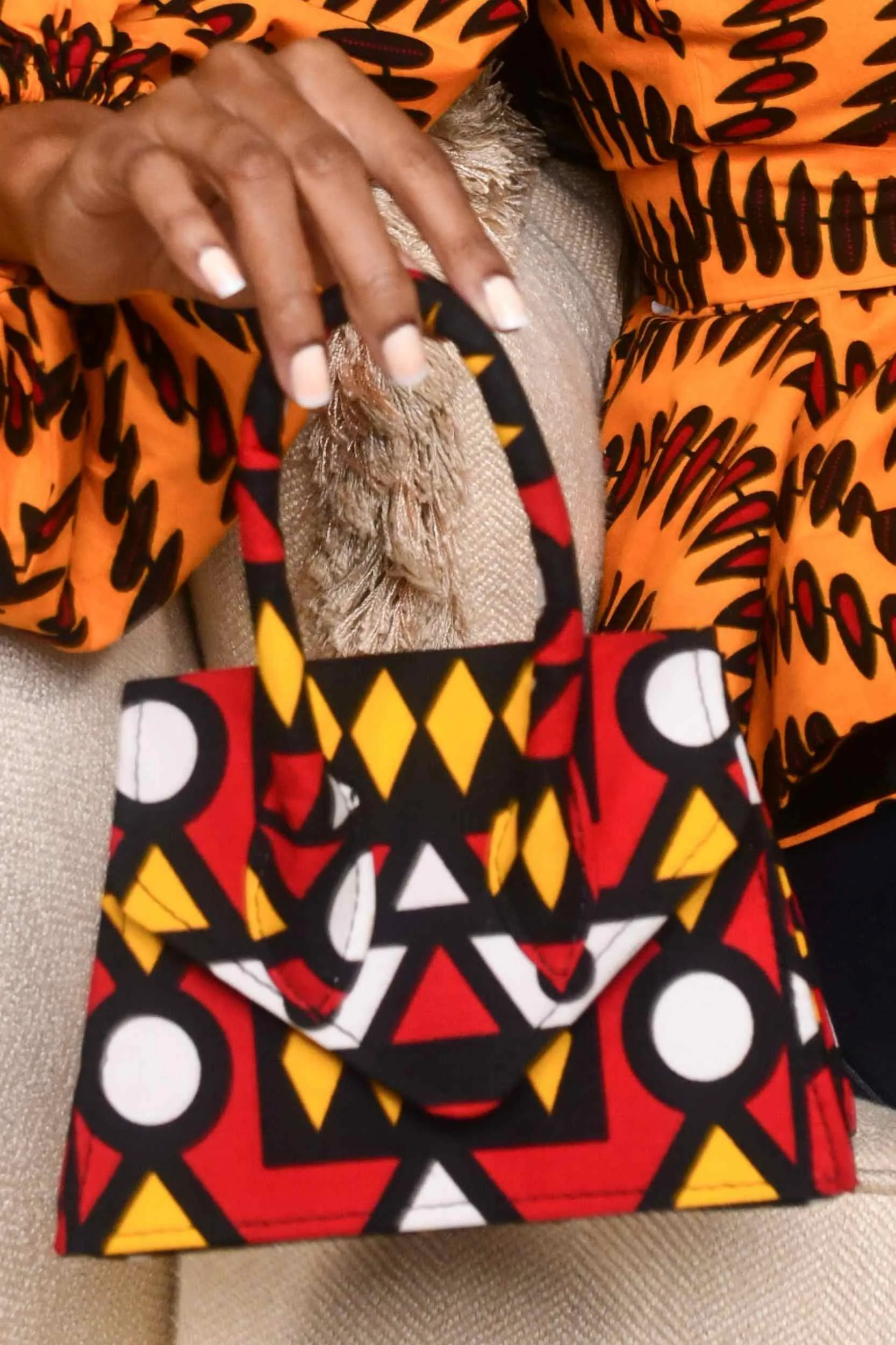 DIARA African Print Mini Bag