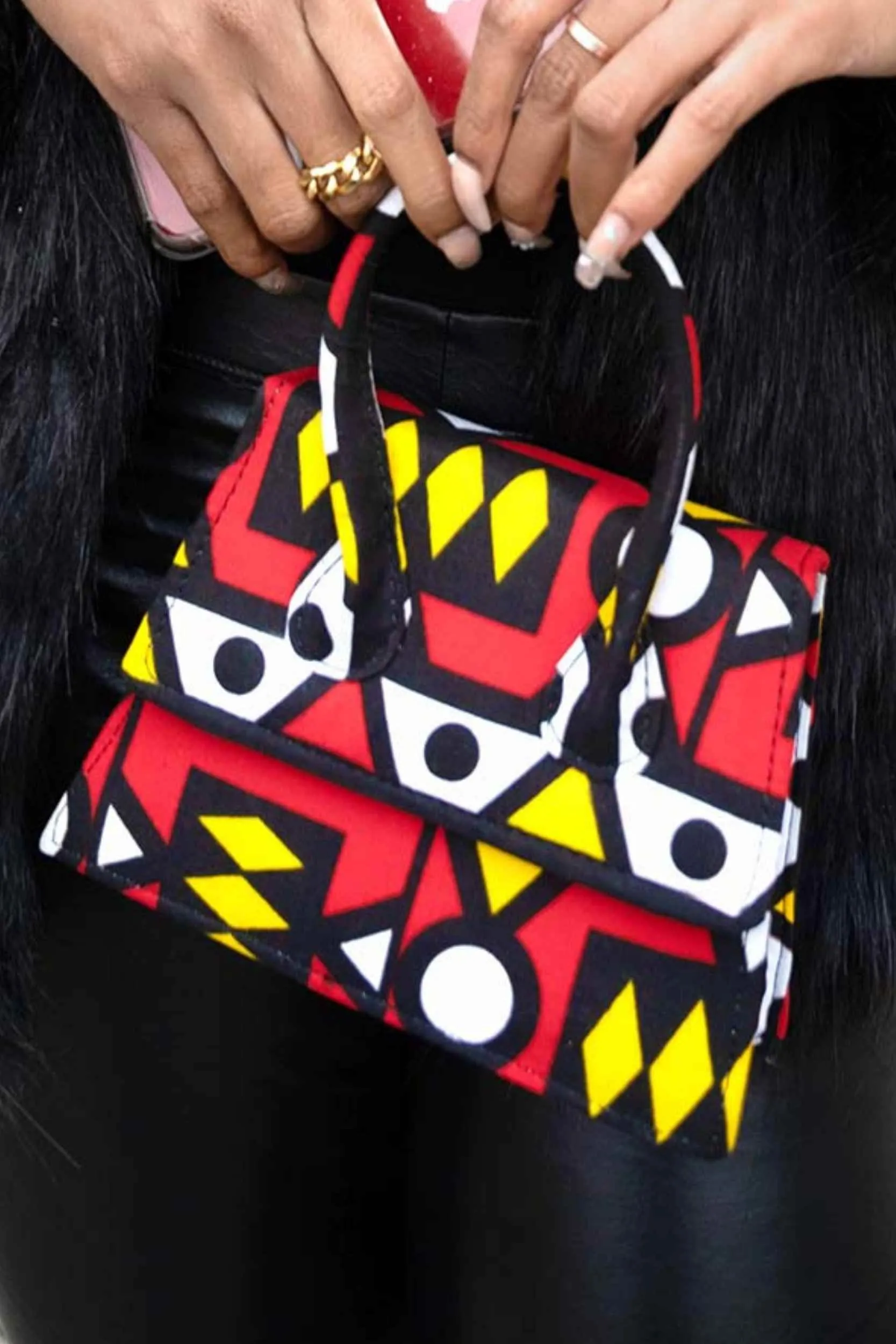 DIARA African Print Mini Bag