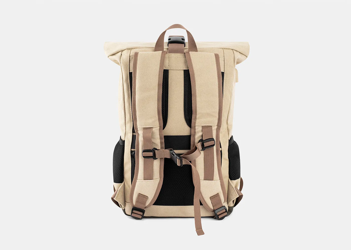 Everyday Backpack in Beige and Green