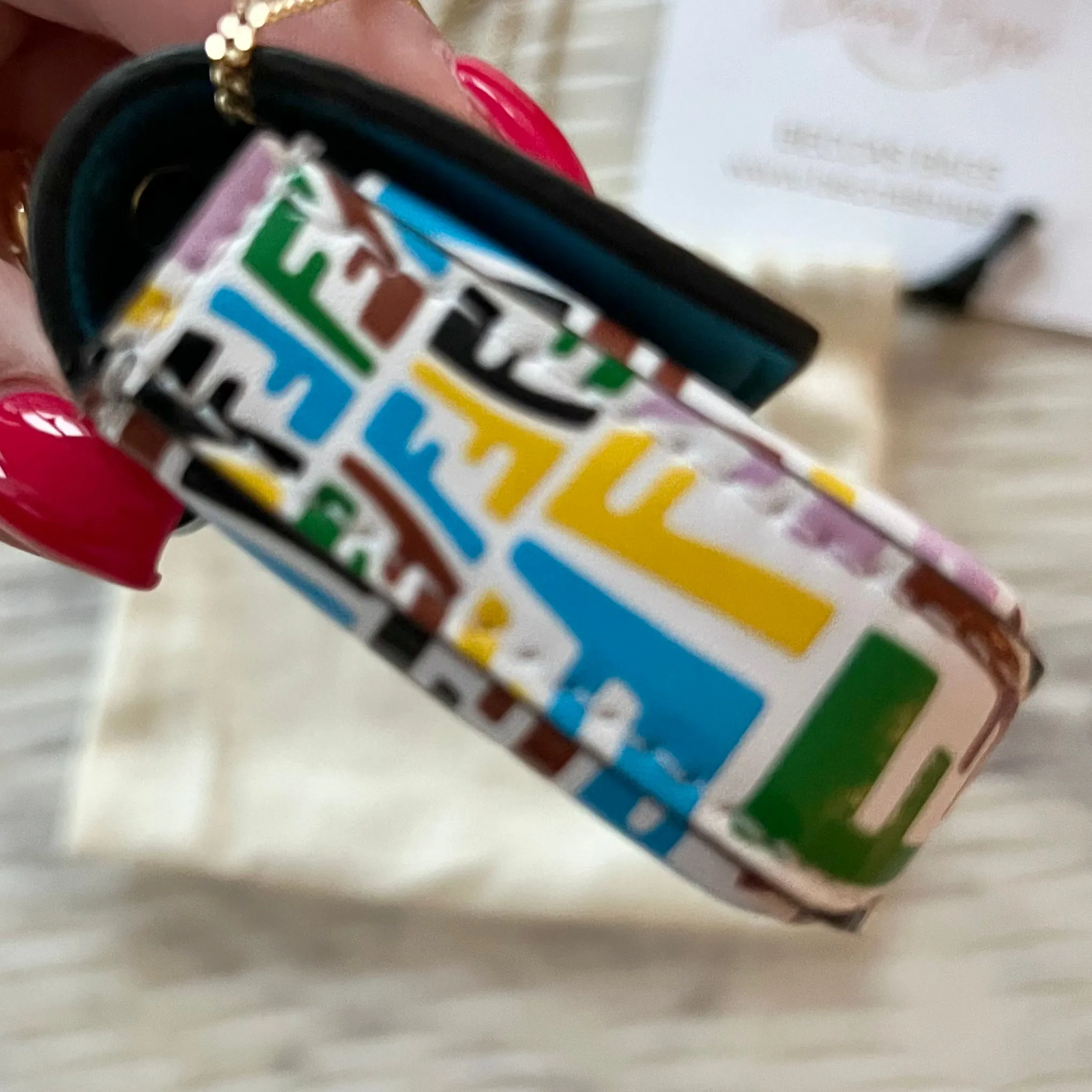 Fendi Baguette Fish Eye FF Charm Bag