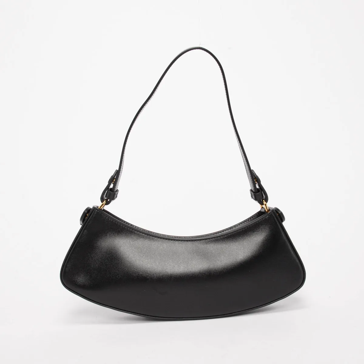 Fendi Black Calfskin O'Lock Swing Bag