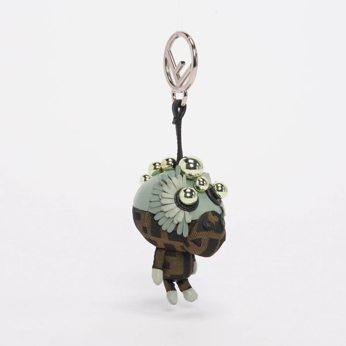 Fendi Tobacco Zucca Space Monkey Bag Charm