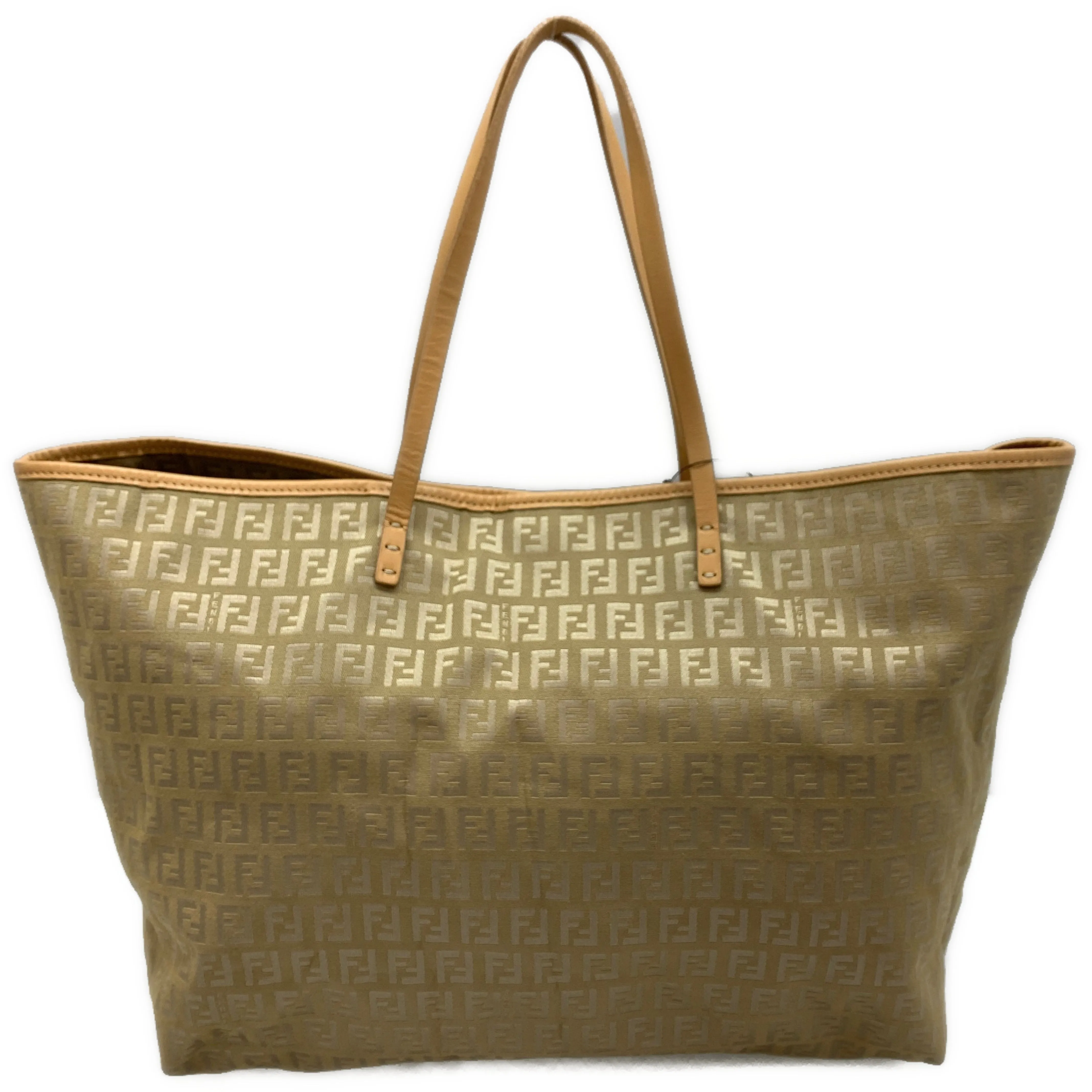 #FENDI/Tote Bag/BEG/Canvas/All Over Print