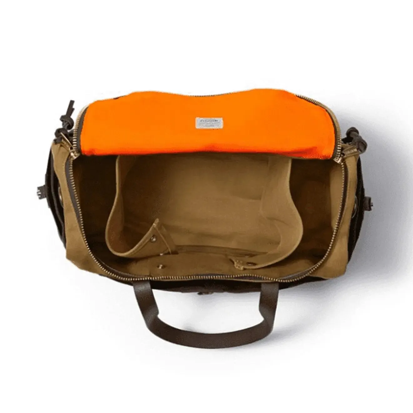 Filson Heritage Sportsman bag Tan / Otter Green