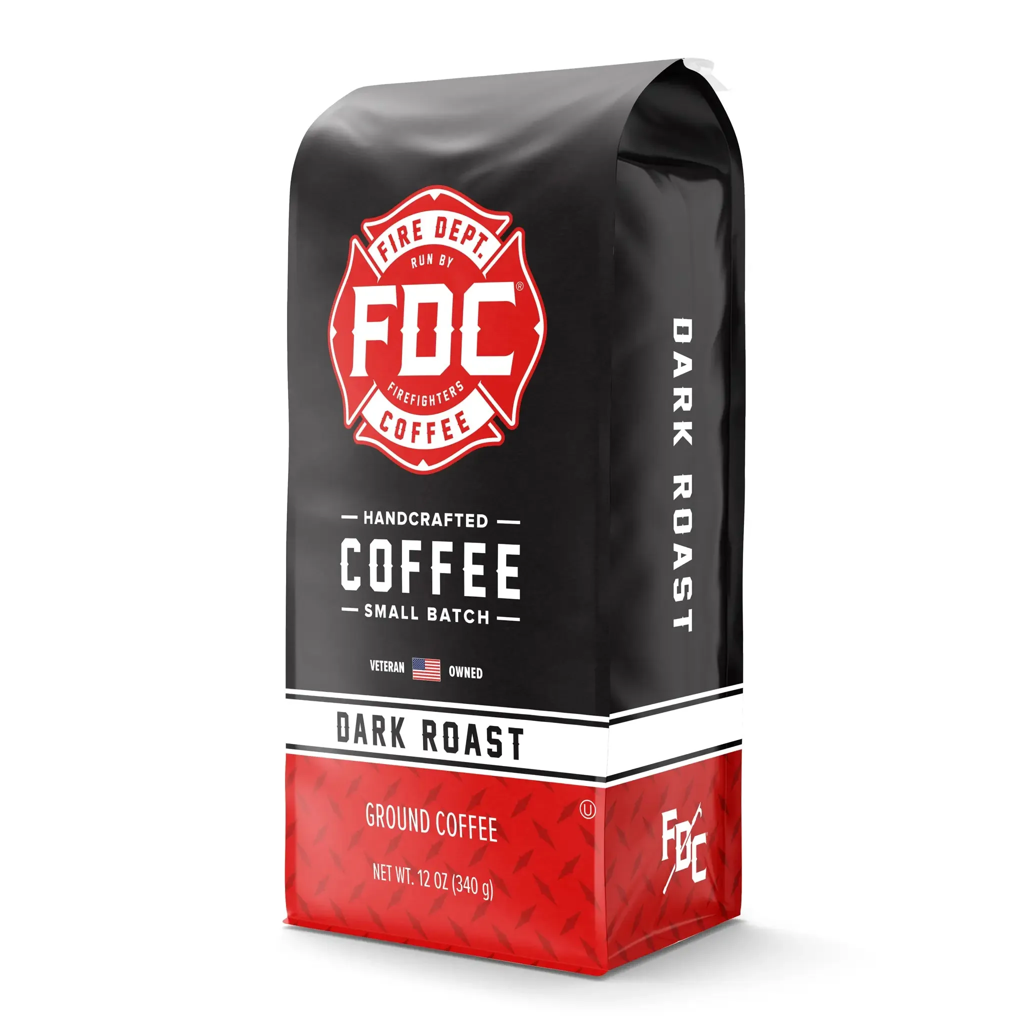 Fire Department Dark Roast Coffee 12oz Bag