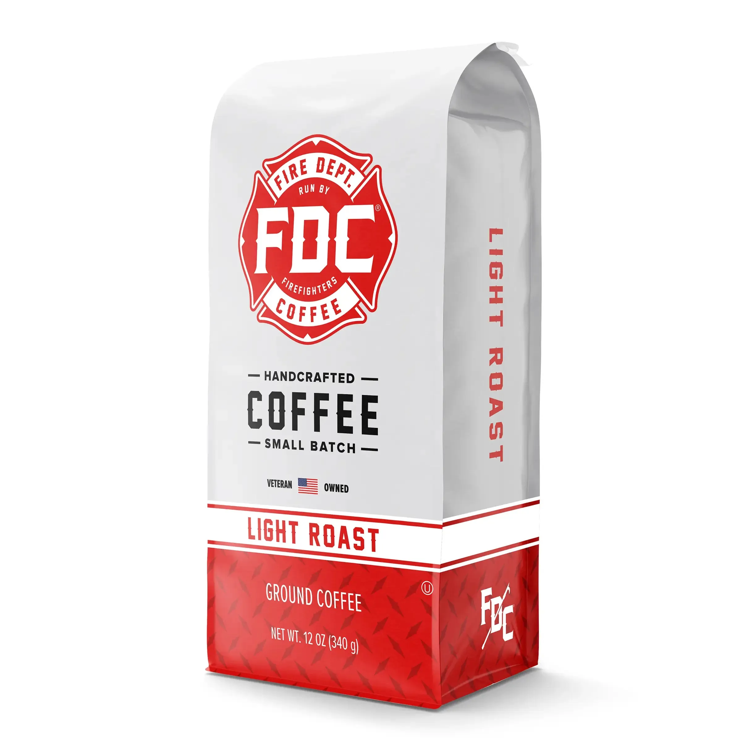 Fire Department Light Roast Coffee 12oz Bag