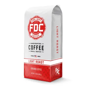 Fire Department Light Roast Coffee 12oz Bag