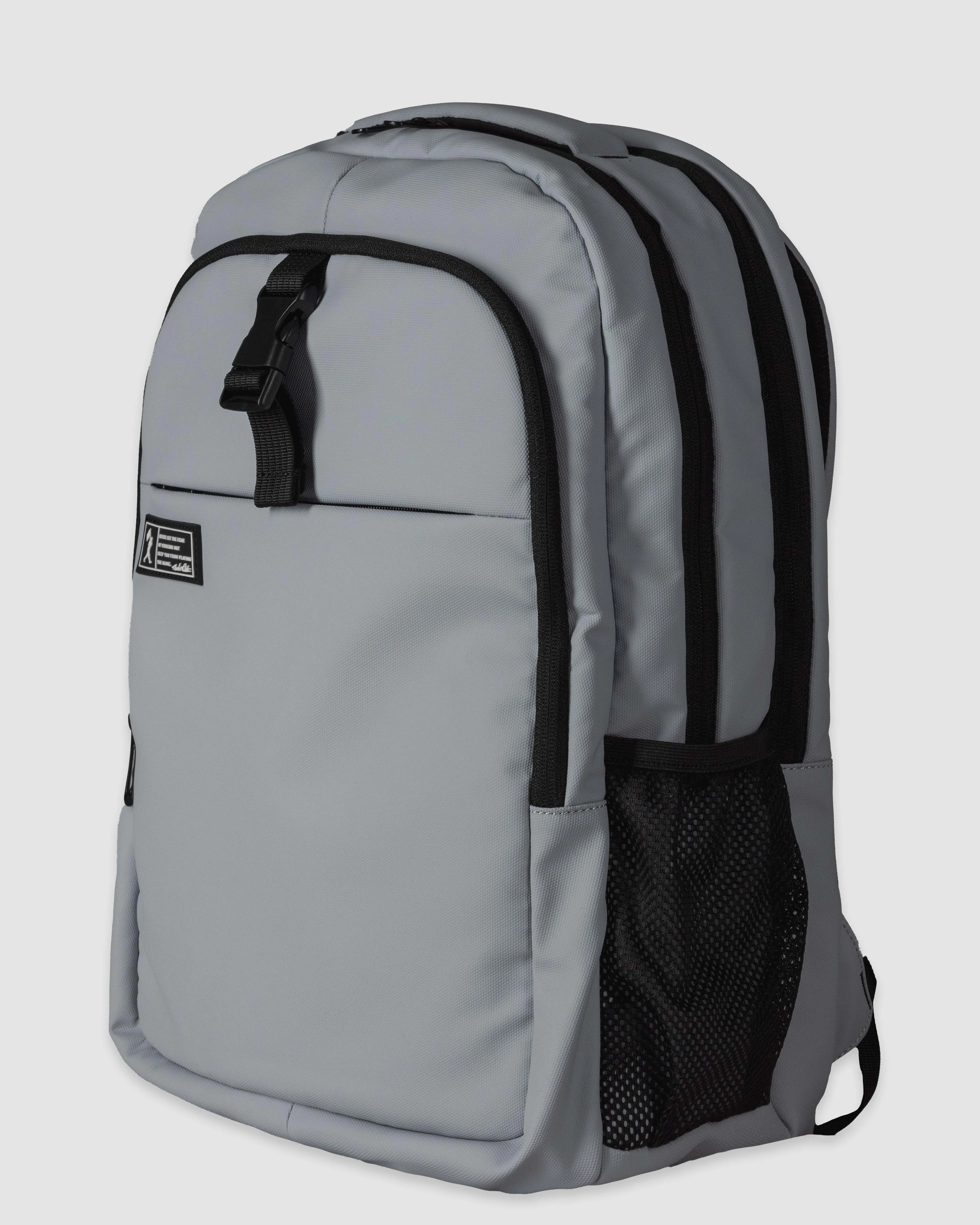 Flag Man No Fear Backpack - Ghost Grey