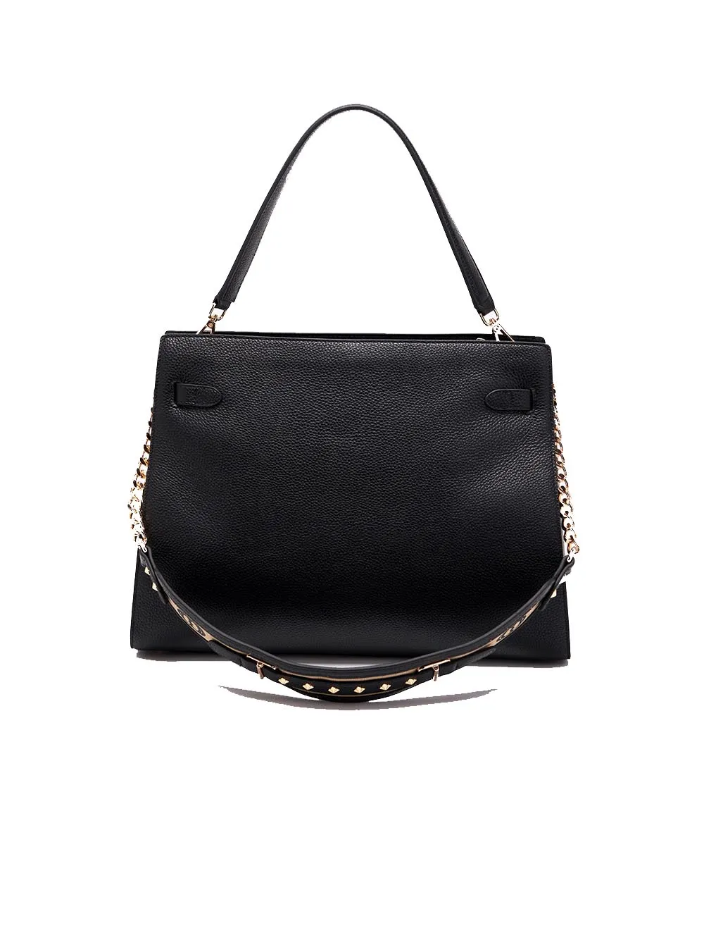 Frivolous M. Shopper Bag - Tumbled Leather - Black