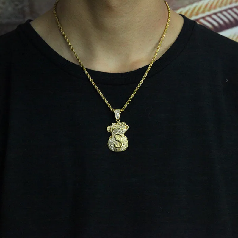 Full of Cash Money Bag Pendant