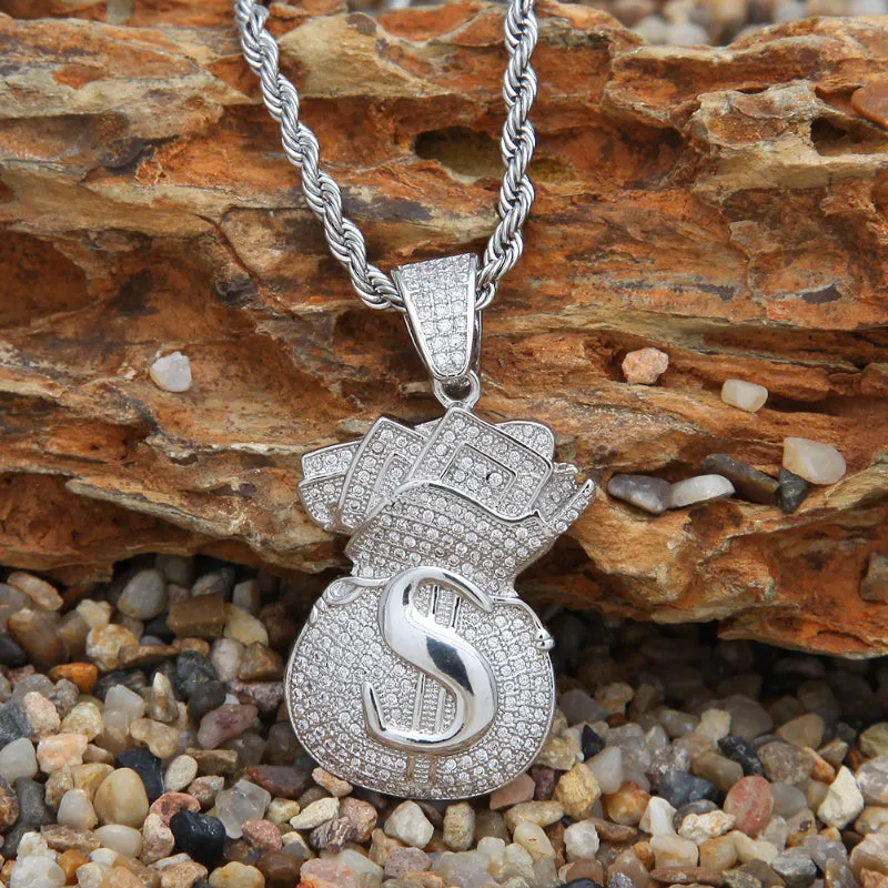 Full of Cash Money Bag Pendant