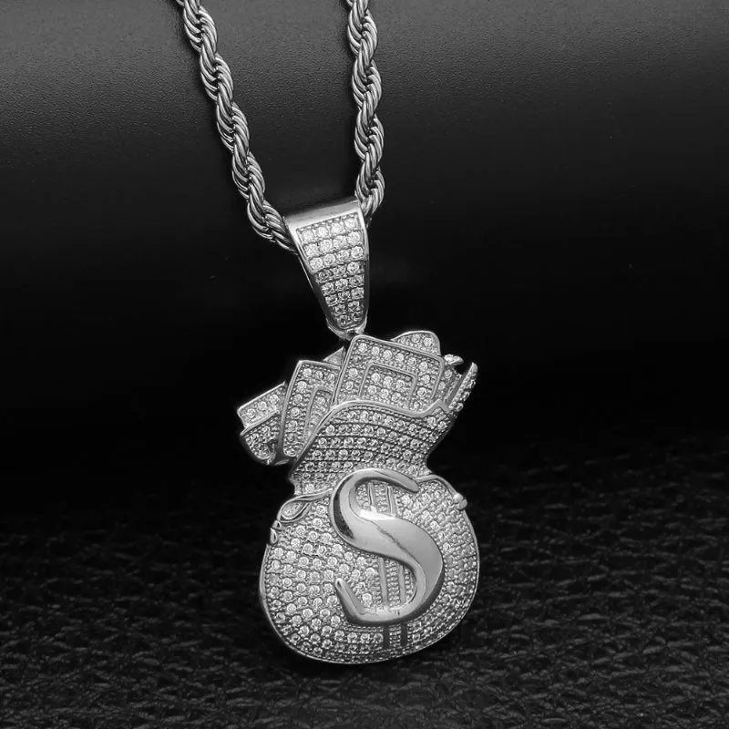 Full of Cash Money Bag Pendant