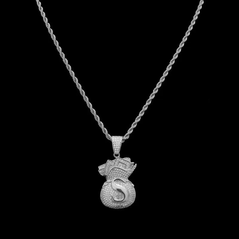 Full of Cash Money Bag Pendant