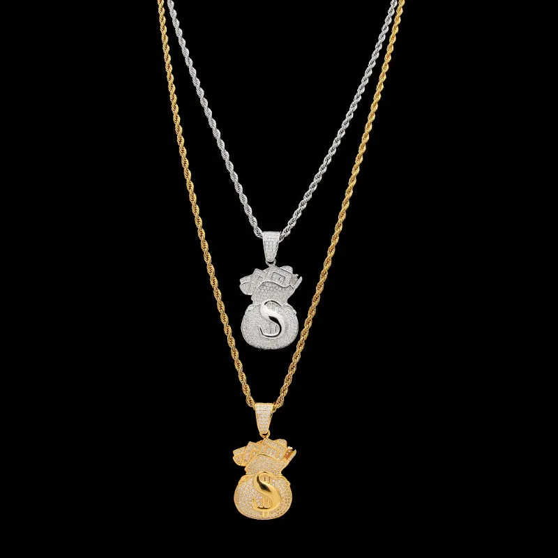 Full of Cash Money Bag Pendant