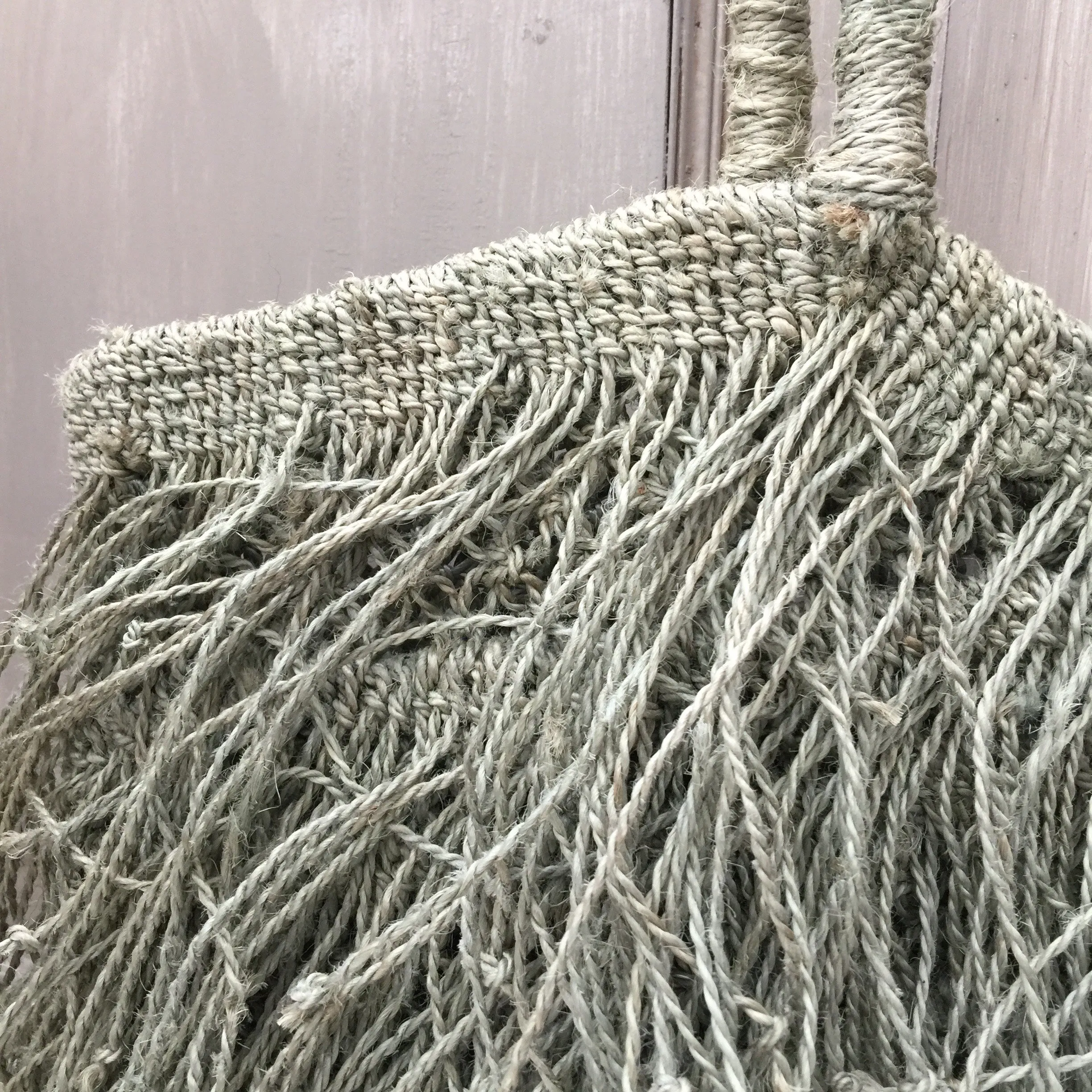 Funky Fringed Jute Bag