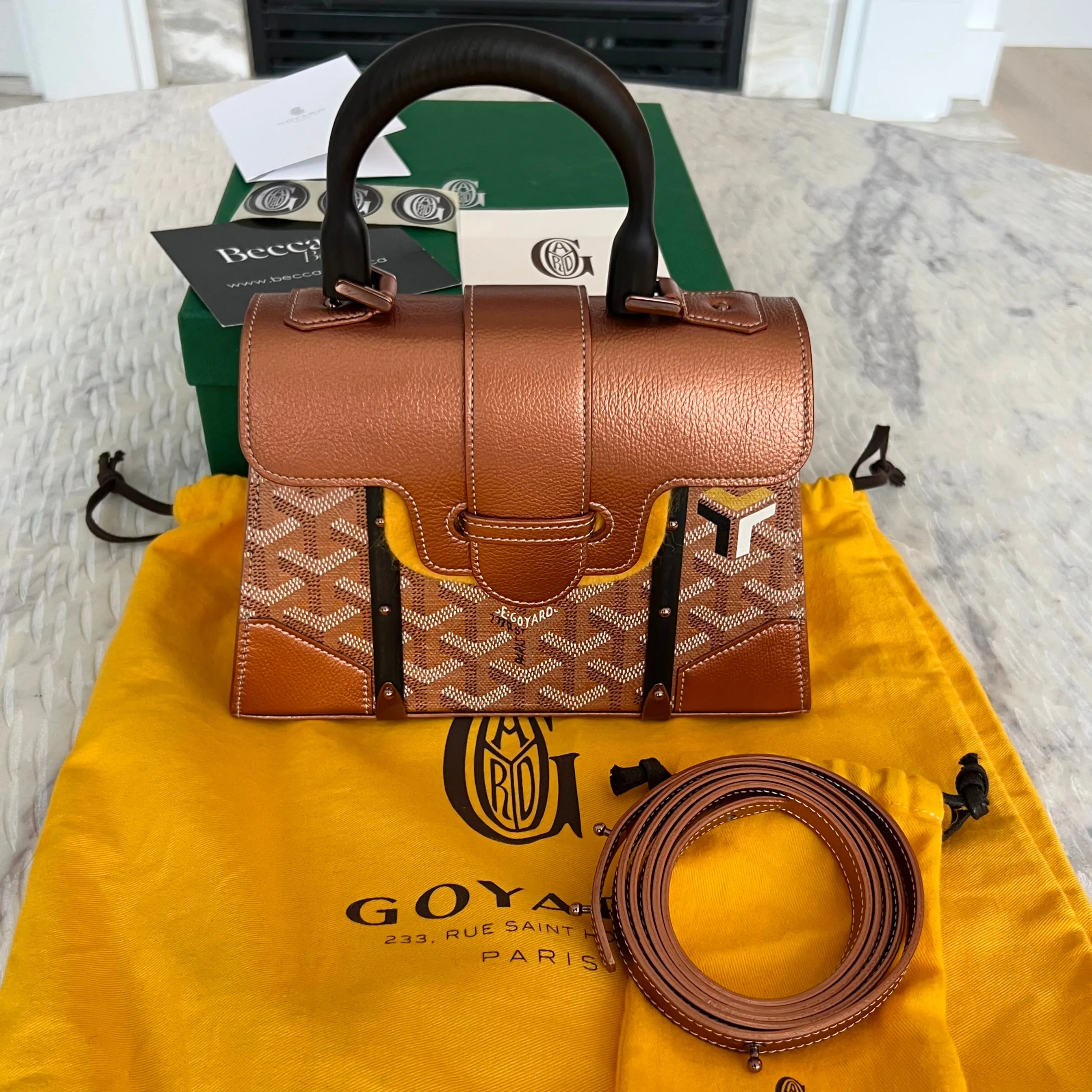 Goyard Saigon Mini Bag