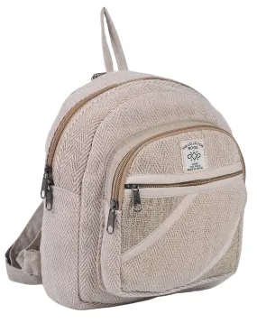 Hemp & Cotton Mini Back Pack Bag