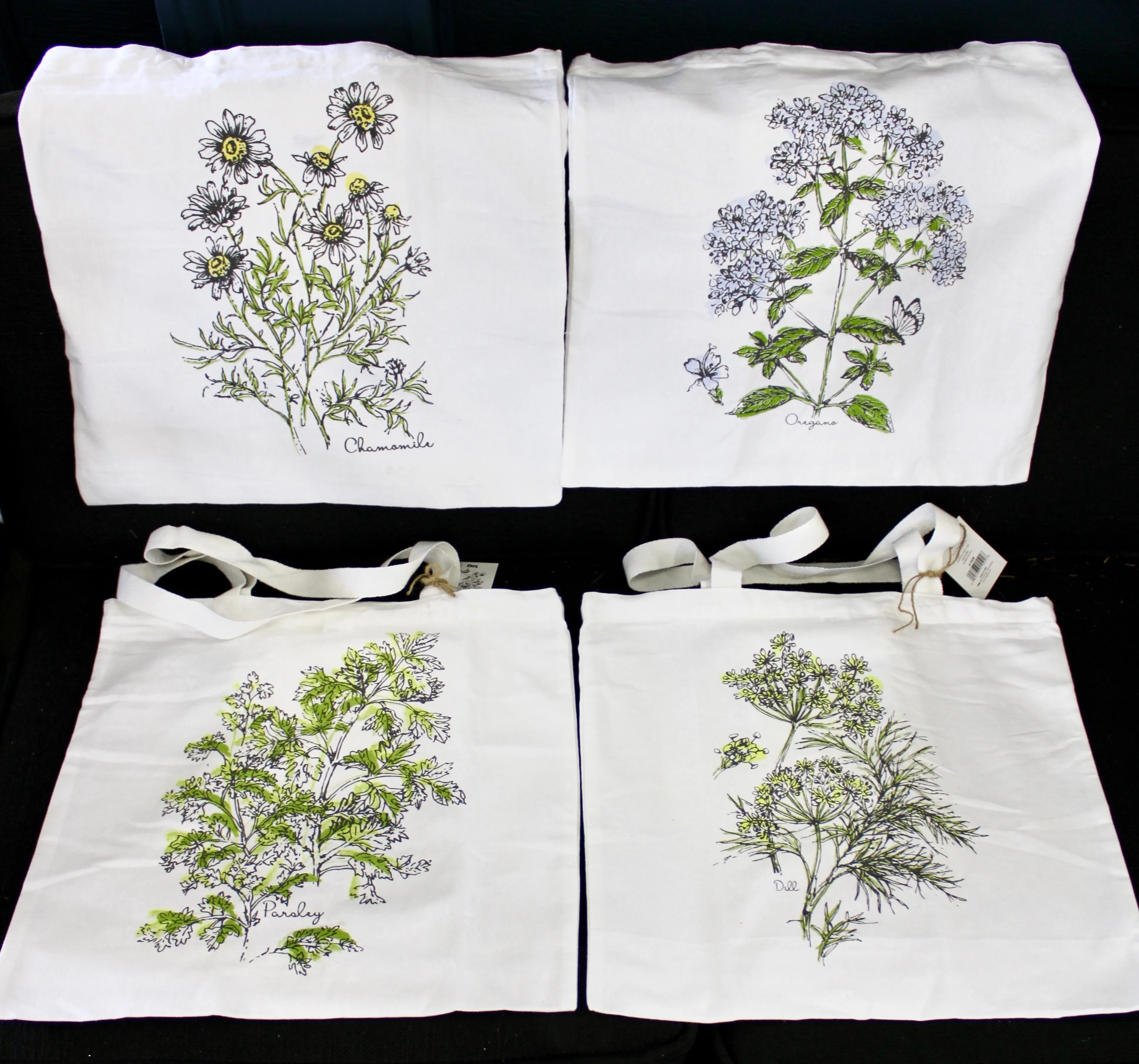 Herb Tote Bags