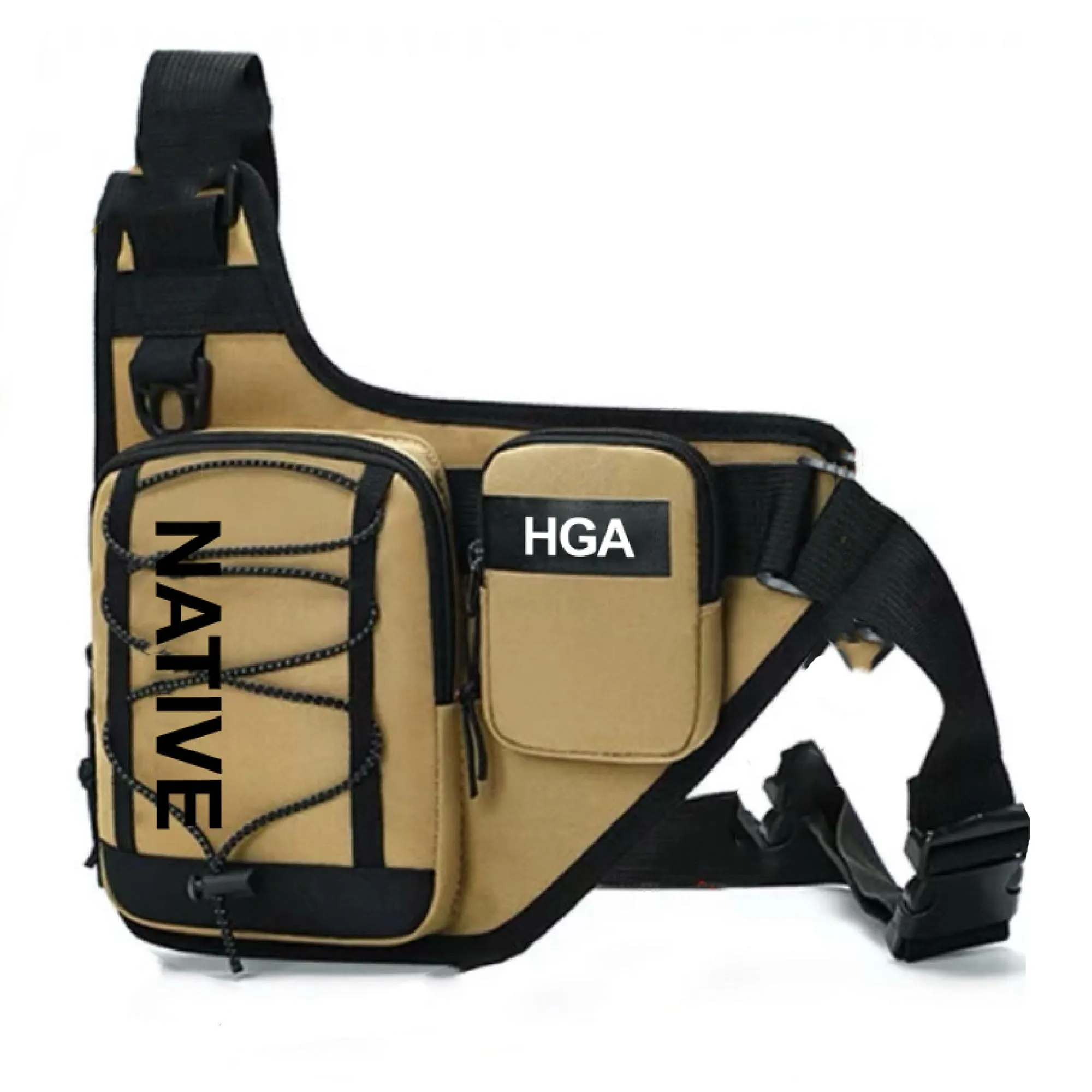 HGA Cross Body Bag (Tan)